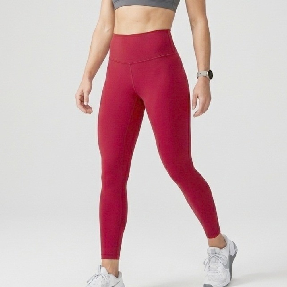 Lululemon Align‎ High-Rise 25" Leggings - Red - Size 8 (No Dot/See Measurements)